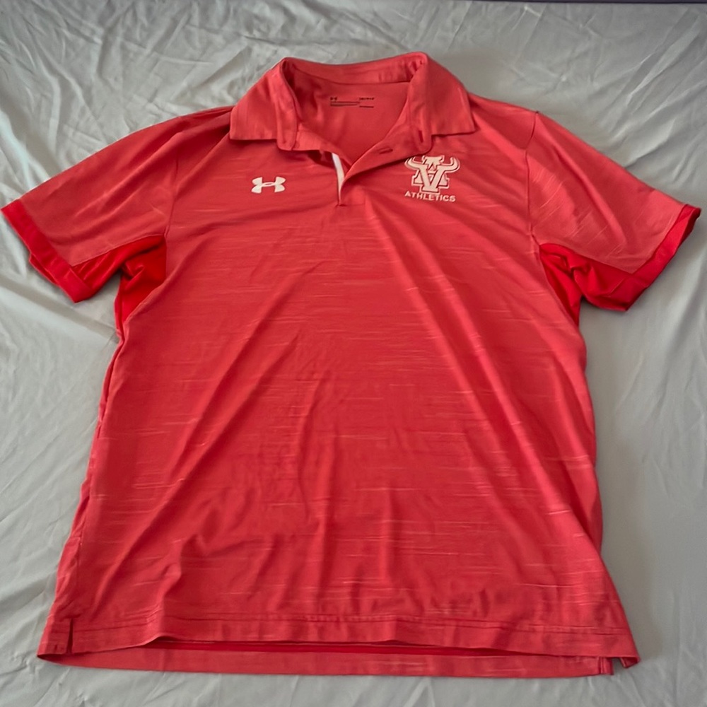 Mens Large Under Amour Dry Fit Polo
